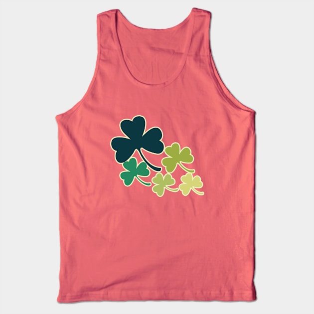 Shamrocks Tank Top by bubbsnugg